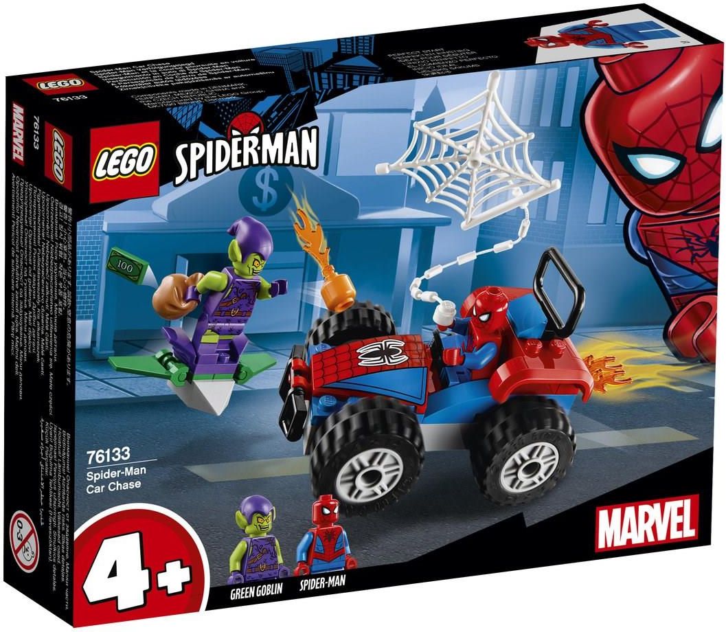 LEGO Marvel 76133 Pościg Samochodowy Spider-Mana - ceny i opinie - Ceneo.pl