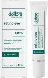 Dottore Retino Eye Intensywnie odbudowujący krem pod oczy na noc z witaminą A retinol 003% 15ml 
