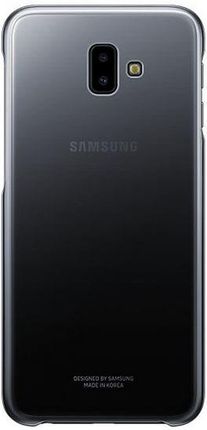 Samsung Gradation Cover do Galaxy J6+ czarny (EF-AJ610CBEGWW)