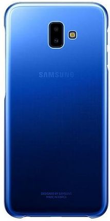 Samsung Gradation Cover do Galaxy J6+ niebieski (EF-AJ610CLEGWW)