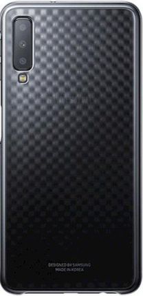 Samsung Gradation Cover do Galaxy A7 2018 czarny (EF-AA750CBEGWW)