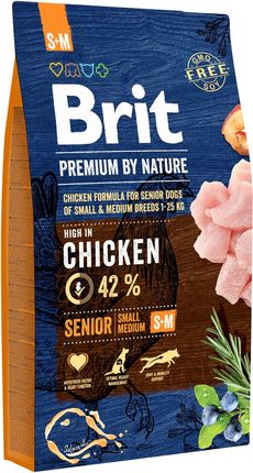 Brit Premium By Nature Senior Small/Medium 2X8Kg