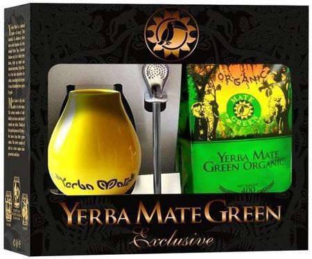 Organic Green Zestaw Yerba Mate Bio 400G
