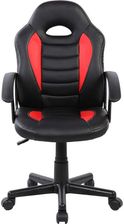 Fotel dla gracza Kring Omega Czerwono Czarny - zdjęcie 1