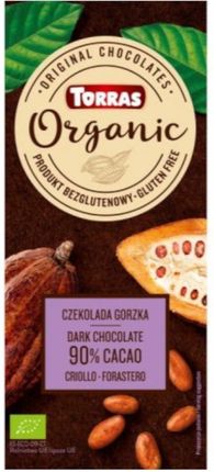 Torras Czekolada Gorzka 90% Kakao Eko 100G