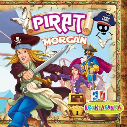 Pirat morgan Rozkładanki 3d ARTI