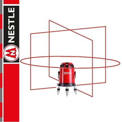 Nestle Octoliner Nol 360 Wielopłaszczyznowy Laser, Poziomica Laserowa 16100001