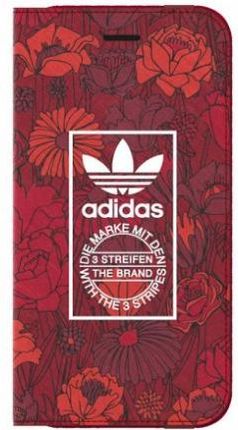 Adidas Bohemian Booklet Case FW16 iPhone 7/8 czerwony (BI8057)