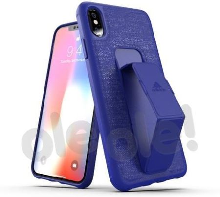 Adidas Grip Case iPhone Xs Max fioletowy (32853)