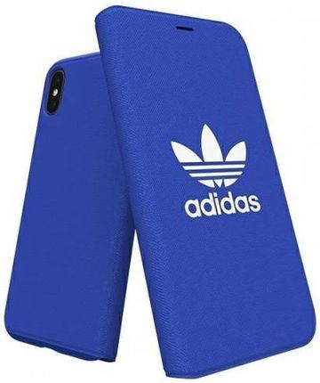Adidas Booklet Case Adicolor SS18 iPhone X niebieski (CJ6202)