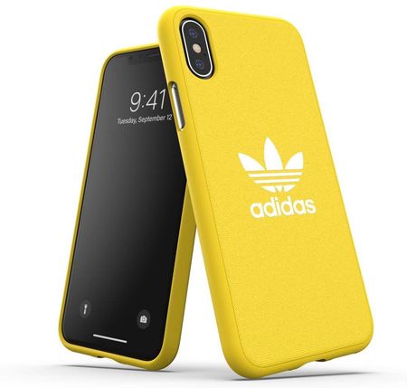 Adidas Moulded Case iPhone X/Xs żółty (CJ6196)