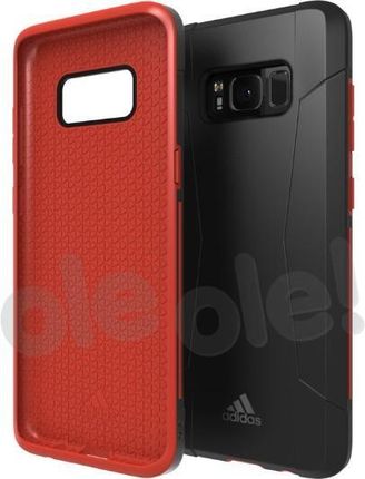 Adidas Solo Case Samsung Galaxy S8 czarny/czerwony (CJ1151)