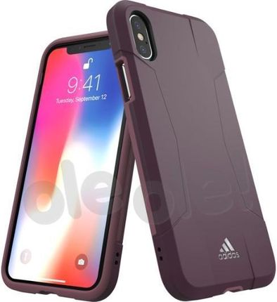 Adidas Solo Case iPhone X/Xs fioletowy (CK4910)
