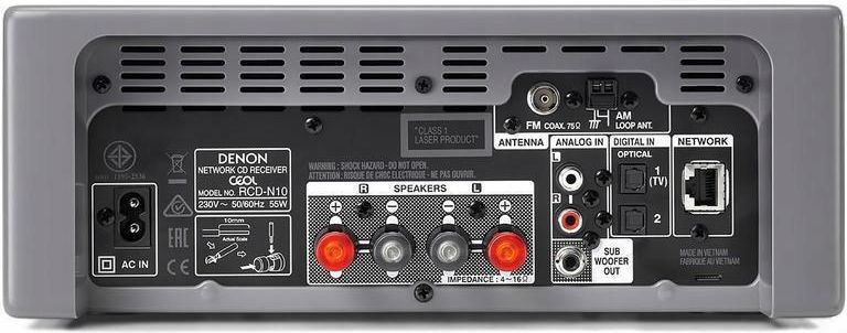 Denon Ceol Rcdn-10 szary - zdjęcie 1 Denon Ceol Rcdn-10 szary