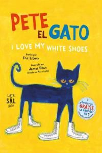 Pete, el gato: I love my white shoes