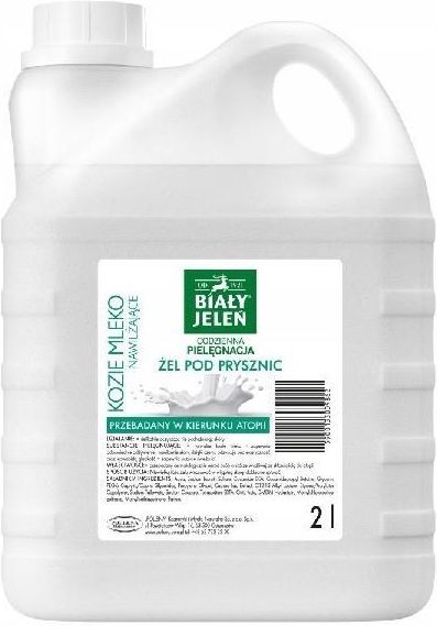 Biały Jeleń Nawilżające Kozie Mleko Żel Pod Prysznic 2000ml - zdjęcie 1 Biały Jeleń Nawilżające Kozie Mleko Żel Pod Prysznic 2000ml