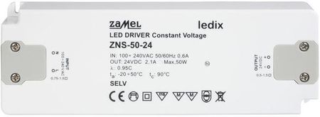 Zamel Zasilacz Led 24 V Dc / 50 W Zns5024 