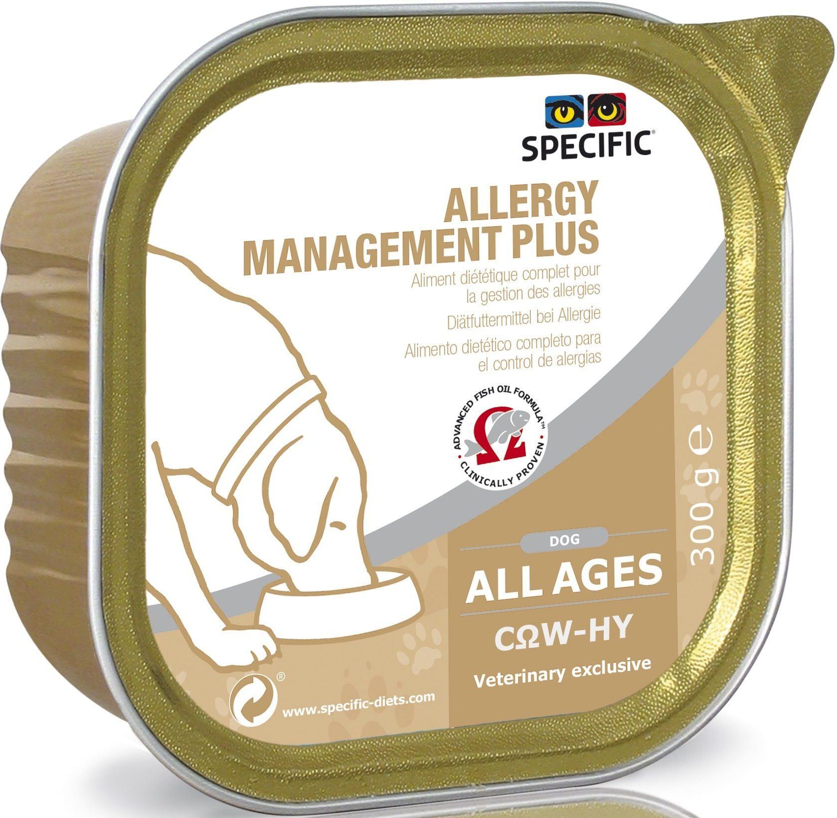 specific allergy management plus wet food