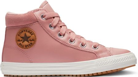 Converse różowe buty skórzane Chuck Taylor All Star PC Boot Hi - Main Image