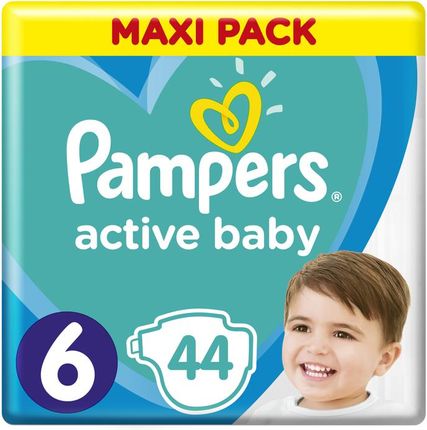 Pampers Active Baby Rozmiar 6, 44Szt.