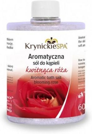 Aromatyczna Sól Do Kąpieli Kwitnąca Róża 600 g