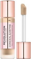 Makeup Revolution Conceal & Define Full Coverage Podkład F6 23 ml