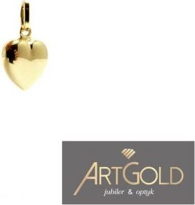 Artgold Wisiorek Serce 585 Armex913E2