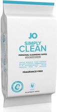 Zdjęcie jo Chusteczki do higieny intymnej System Wipes Clean Fragrance Free Bezzapachowe 30szt - Tychy