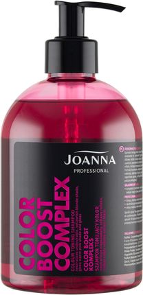 Joanna Professional Color Boost Kompleks Szampon tonujący kolor różowy 500 g