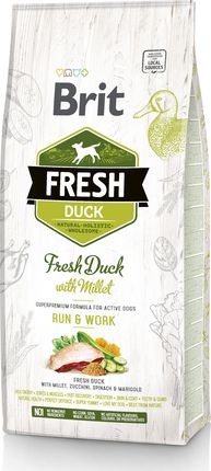 Brit Fresh Duck With Millet Active Run&Work 12Kg