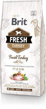Brit Fresh Turkey Pea Adult Fit & Slim 12Kg