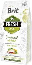 Brit Fresh Duck With Millet Active Run&Work 2,5Kg