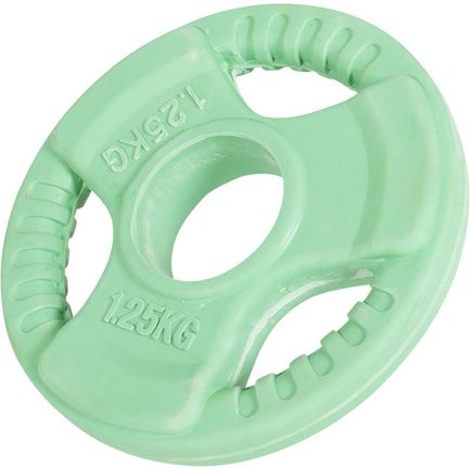 Gorilla Sports 1 25 Kg Obciążenie Gumowane Grip 31Mm Kolor