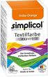 Simplicol Expert Farba Do Ubrań Pomarańczowy