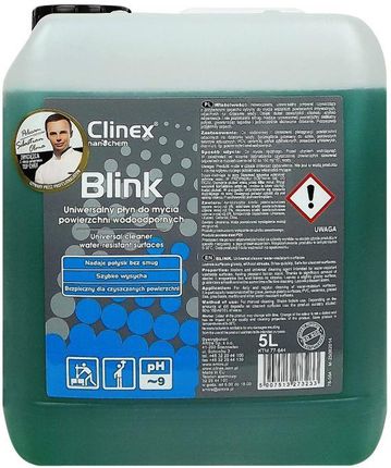 Clinex Blink 5L Płyn Do Mycia Podłóg Błyszczących
