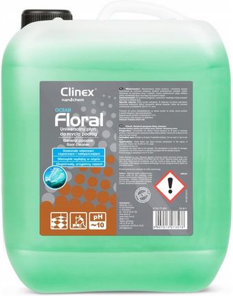 Clinex Floral Ocean 10L Uniwersalny Płyn Do Podłóg