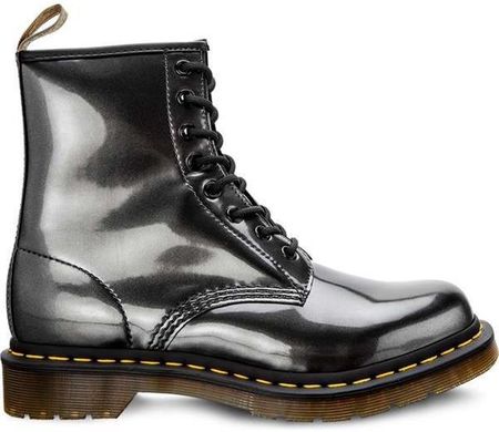 Dr Martens VEGAN 1460 CHROME GUNMETAL CHROME PAINT METALLIC - Buty Damskie  Glany - szary - Ceny i opinie - Ceneo.pl