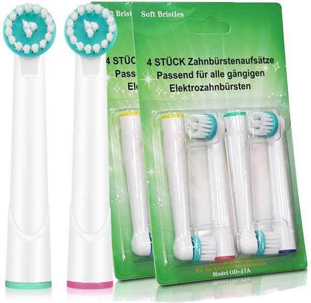 Końcówka Zamienniki Do Szczoteczki Elektrycznej Oral B Końcówka 4szt