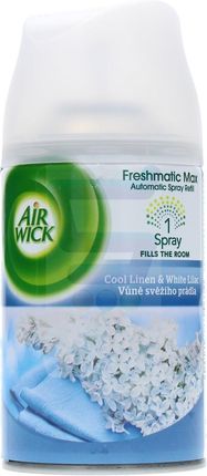 Air Wick Fresh Matic Wkład Do Odświeżacza Powietrza Orzeźwiająca Bawełna I Kwiat Migdałowca 250 Ml