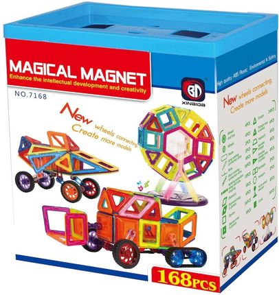 Xinbida Magical Magnet 168El. Klocki Magnetyczne
