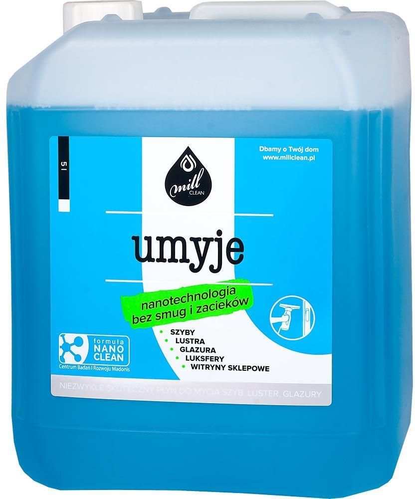 Mill Clean Umyje Płyn Do Szyb 5L Opinie i atrakcyjne ceny na Ceneo.pl