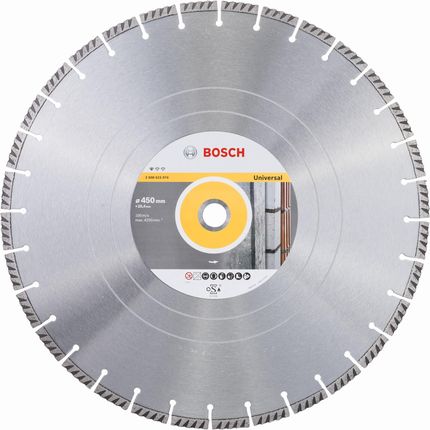 Bosch diamentowa tarcza tnąca standard for universal 450 x 25,4mm 2608615074