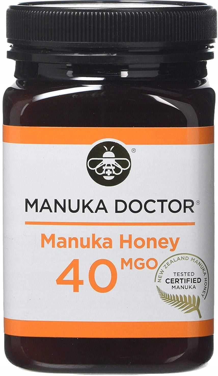 Doctor Honey Miód Manuka 40 Mgo 500G - Ceny i opinie - Ceneo.pl