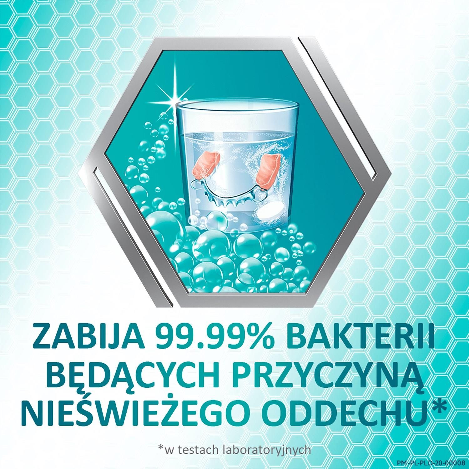 Corega Podwójna Siła Tabletki czyszczące do protez zębowych 36 szt.