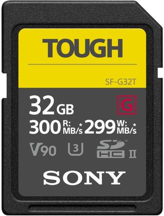 Sony SDHC 32GB SF-G Tough UHS-II U3 V90 (SF32TG)
