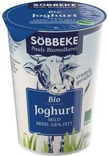 Zdjęcie Sobbeke Jogurt Naturalny 3,8% Tłuszczu Bio 500G - Kamienna Góra