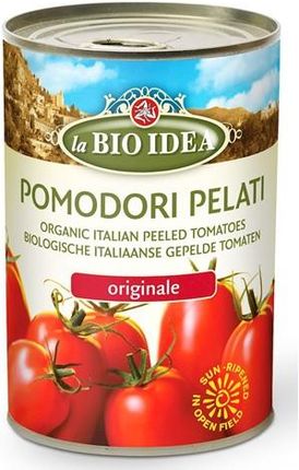 La Idea Pomidory Pelati Bez Skóry W Puszce Bio 400G