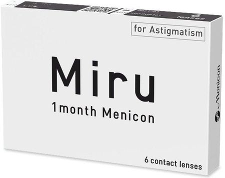 Menicon Miru 1 Month for Astigmatism 6 szt