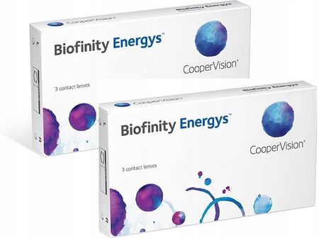 CooperVision Biofinity Energys 6 szt