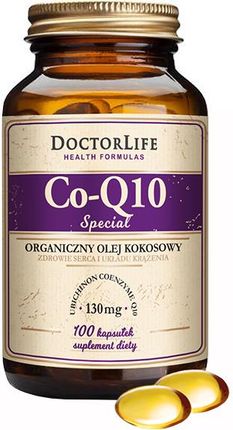 Doctor Life Co-Q10 Special Koenzym Q10 w oleju kokosowym 100 kaps